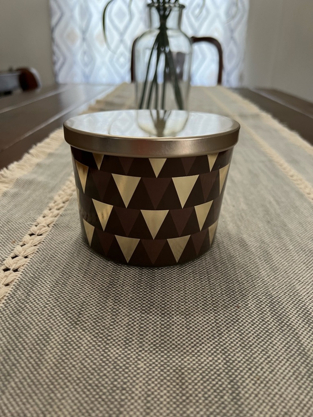 Bodycology Candle Cozy Fireside S'more 14.5oz Brown Gold NEW Spa Fall Camping - Picture 3 of 3